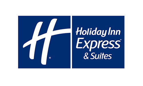 Holiday inn express & suites logo.